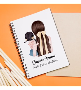 Anneler Günü Tasarımlı Defter