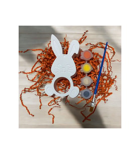 Atölye Lavi Shop sevimli tavşan anne çocuk etkinlik seti(2 adet) (14 cm)