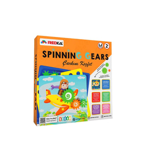 Spinning Gears Çarkini Keşfet 3 Yaş+
