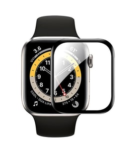 Apple Watch 7-8 41mm 3D PMMA Kavisli Full Cam Ekran Koruyucu PET-(5775) - SSSSSS4018-4411