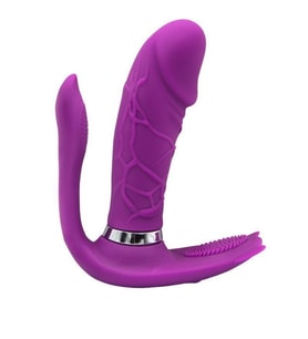 Censan 3 ü 1 Arada Uzaktan Kumandalı Giyilebilir Clitoris ve G-Spot Titreşimli Vibratör