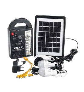 DAT AT-999 Güneş Enerjili Solar Aydınlatma Sistemi Enerjili Lamba
