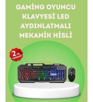 Klavye ve Mouse Seti PG8018 – Dayanıklı Tuşlar, Hızlı Komut