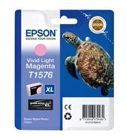 Tonersepeti Epson T1576-C13T15764010 Orjinal Açık Kırmızı Kartuş