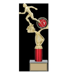 ODAK KUPA - Figürlü Kupalar - Atletizm Kadın Figürlü Kupalar FG-016 C - 35 cm