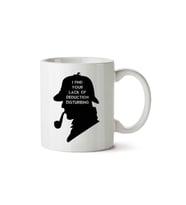 Star Wars Sherlock Holmes Silhouette I Find Your Lack iki Tarafı Baskılı Kupa Bardak
