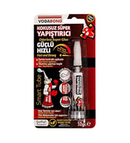 Mey İthalat® Vodabond Kokusuz Süper Hızlı Yapıştırıcı 10 gr