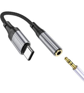 Typec Kulaklık Dönüştürücü Samsung, Apple ve Ses Çıkışı Type-C Telefonlarla Uyumlu Jack Aparat Çevirici Type-C to 3.5mm