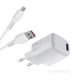 Markasepeti Orijinal USB Şarj Başlığı Hızlı Başlık Şarj Aleti 3.4A