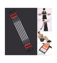 Göğüs Genişletme ve Kuvvet Egzersiz Aleti – 5 Yaylı 5 Kademeli Ayarlanabilir Fitness ve Kuvvet Antrenmanı Ekipmanı (5343)