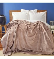 Nautica Home Ria Çift Kişilik Welsoft Battaniye, Vizon