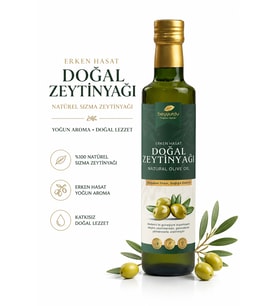 Doğal Zeytinyağı Beyyurdu Erken Hasat Natürel Sızma Zeytinyağı