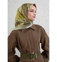 34 Armine Twill İpek Eşarp 9429D