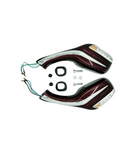 Scooter Ayna Sinyalli Bordo