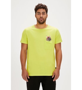 BAD BEAR GOTCHA TSHİRT SULPHUR (Yeşil)