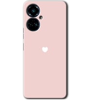 Tecno Camon 19 Pro Kılıf HD Desen Baskılı Kılıf - Sade Kalp