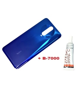 Xiaomi Redmi K30 Arka Kapak Pil Kapağı (CAM+B-7000) MAVİ