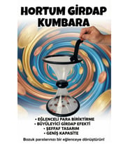#Kumbara Eğlenceli Masaüstü Dekoratif Para Biriktirme Kutusu Çocuk Hediyelik Bank Huni Kumbara