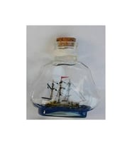 DENİZCİLİK › DENİZCİLİK GRUBU › Marine Şişe Gemi-Z&A ŞİŞE GEMİ>>9X10 cm.