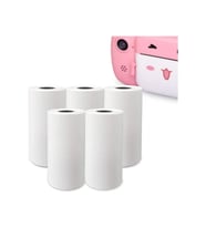 Northcity Çocuk Kamera Baskı Kağıdı 5'li Rulo - 57x25mm Termal Fotoğraf Baskı Kağıdı