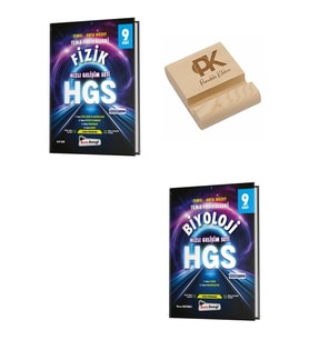 Kafa Dengi 9. Sınıf HGS Fizik ve Biyoloji Tema Fasikülleri + Telefon Standı