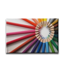 Renk Kuşağı  Canvas Tablo BJY139