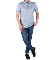 RYM-7620 FERMUARLI POLO YAKA TİŞÖRT (Açık Mavi)