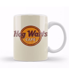 Harry Potter Hogwarts Cafe Kupa Bardak Porselen