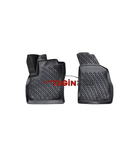 Peugeot Bipper PANELVAN (2 Parça) 3D Havuzlu Paspas 2010 Siyah