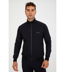 Maraton Comfort Erkek Dik Yaka Lacivert Eşofman Üstü