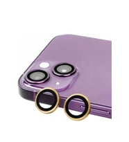 Newface Apple iPhone 15 Raze Metal Kamera Lens - Sarı