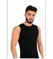 LİKRALI SIFIR KOL ATLET 2'li KAPALI YAKA