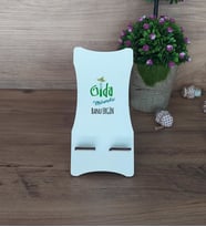 Gıda Mühendisi Ahşap Telefon Standı Mühendisler Günü Hediyesi
