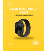 Akıllı Saat SQ-16 Mini Series 10 Unisex Tasarım, Sağlık ve Spor Takibi