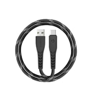 NyloFlex USB 2.0 1.5M 5A USB to Type-C Hızlı Şarj Kablo - Siyah