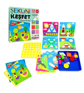 Şeklini Keşfet Zeka Oyunu 2 Yaş+