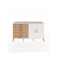 Hyperion Konsol 2 Raflı 5 Çekmeceli 2 Kapaklı 176x44x99 Aytaşı-Aytaşı/Çam
