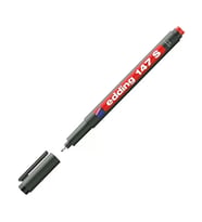 EDDİNG 147S ASETAT KALEMİ 0.3mm SİLGİLİ KIRMIZI