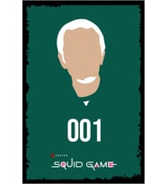 Hbb Squid Game Tasarım Ahşap Tablo