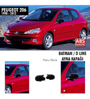 Peugeot 206 Yarasa Ayna Kapağı Batman Ayna 1998-2012