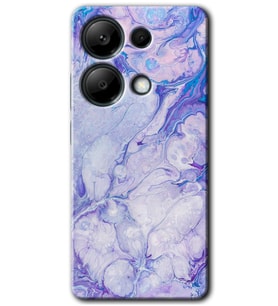 Redmi Note 13 Pro 4G Kılıf HD Desen Baskılı Kılıf - Spots Lilac
