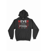 Never Stop Dreaming Siyah Sweatshirt Hoodie