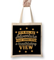 The Greatest Showman Adventure With A Breathtaking View Quote Bez Çanta Uzun Saplı
