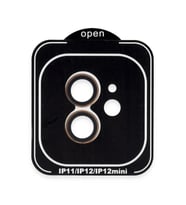 Joko Apple iPhone 11 PVD Metal Kamera Lens - Turuncu