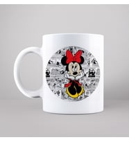 Minnie Mouse Sevgili Çift Tasarımlı Kupa