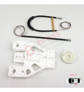 Audi A4 S4 B8 8KH 8K5 8K2 2008-2015 4/5 Kapı 8K0839461 İçin Elektrikli Arka Sol Cam Kriko Tamir Seti