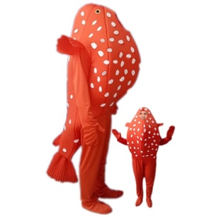Balon Balığı Kostümü Yetişkin