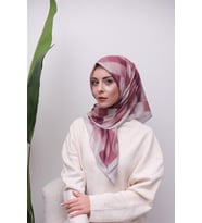 Renkli Karma Desen Dijital Soft Eşarp