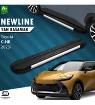 S-Dizayn Toyota C-HR 2 NewLine Krom Yan Basamak 173 Cm 2023 Üzeri A+ Kalite
