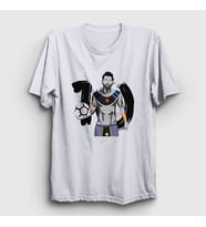 Presmono Unisex Beyaz 10 Soccer Futbol Lionel Messi T-Shirt 313793tt